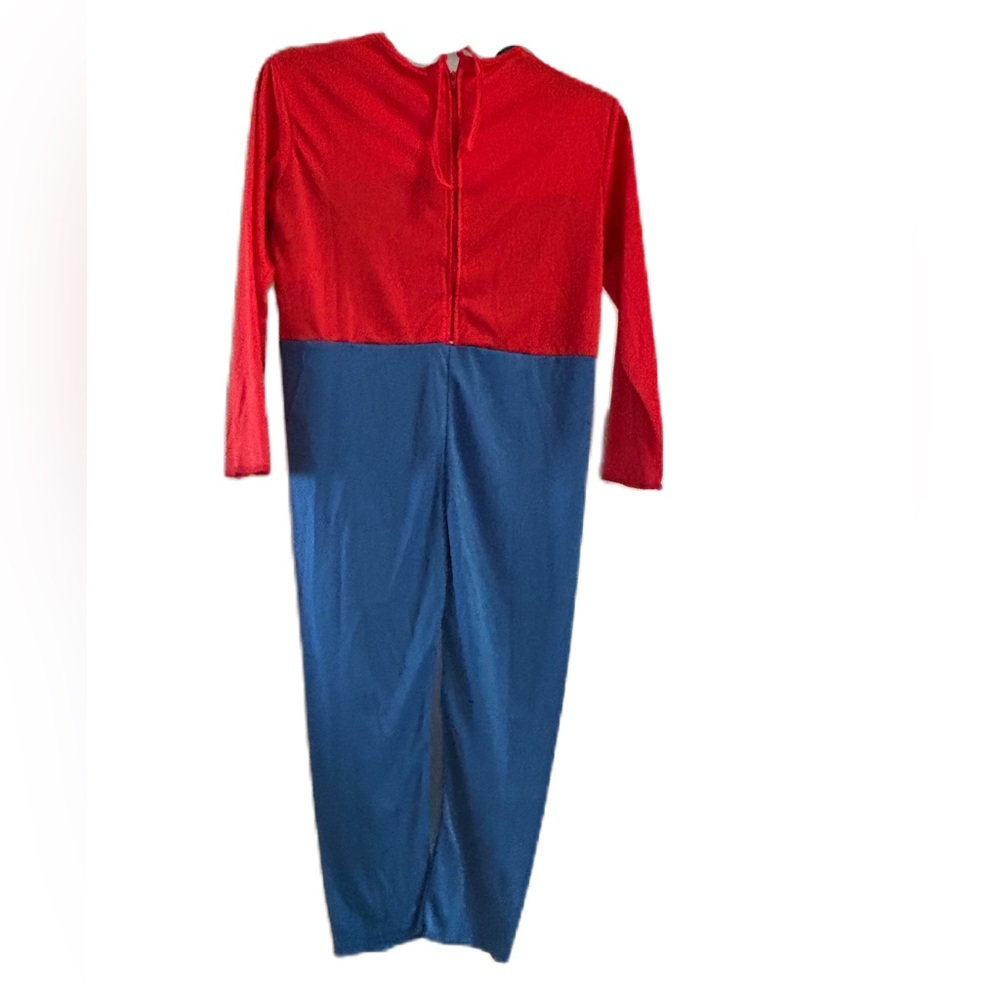 Mario Kids Plumber Superhero Cosplay Costume Set in Red and Blue Boys L (10) - Picture 6 of 15